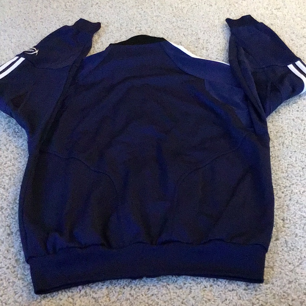 Navy blue Adidas jacket - Picture 4 of 5